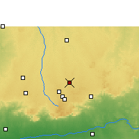 Nearby Forecast Locations - Indaur - Mapa
