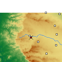 Nearby Forecast Locations - Násik - Mapa