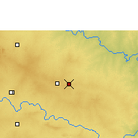 Nearby Forecast Locations - Bídžápur - Mapa