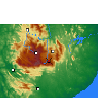 Nearby Forecast Locations - Bandarawela - Mapa