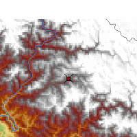 Nearby Forecast Locations - Jumla - Mapa