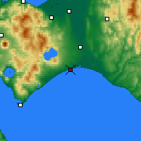 Nearby Forecast Locations - Tomakomai - Mapa