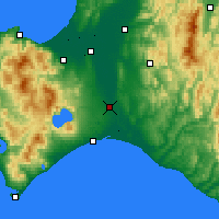 Nearby Forecast Locations - Čitose - Mapa