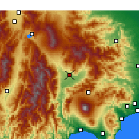 Nearby Forecast Locations - Kófu - Mapa