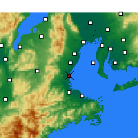 Nearby Forecast Locations - Cu - Mapa