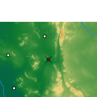 Nearby Forecast Locations - Bua Chum - Mapa
