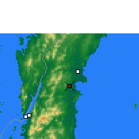 Nearby Forecast Locations - Sawi Agromet - Mapa