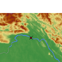 Nearby Forecast Locations - Pakxan - Mapa