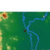 Nearby Forecast Locations - Phnompenh - Mapa