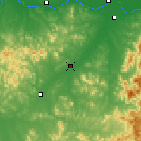 Nearby Forecast Locations - Yanshou - Mapa