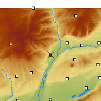 Nearby Forecast Locations - Chan-čcheng - Mapa