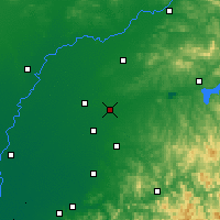 Nearby Forecast Locations - Šen-jang - Mapa