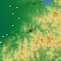 Nearby Forecast Locations - Pen-si - Mapa