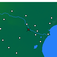 Nearby Forecast Locations - Tchien-ťin - Mapa