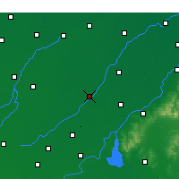Nearby Forecast Locations - Liao-čcheng - Mapa