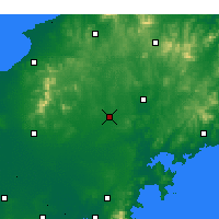 Nearby Forecast Locations - Laixi - Mapa