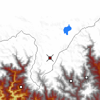 Nearby Forecast Locations - Phari - Mapa