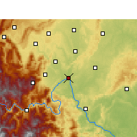 Nearby Forecast Locations - Le-šan - Mapa
