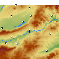 Nearby Forecast Locations - San-men-sia - Mapa