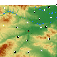 Nearby Forecast Locations - Luo-jang - Mapa