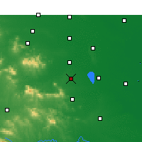 Nearby Forecast Locations - Ču-ma-tien - Mapa
