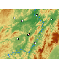 Nearby Forecast Locations - Chuaj-chua - Mapa