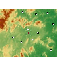 Nearby Forecast Locations - Šao-jang - Mapa