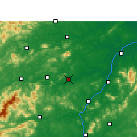 Nearby Forecast Locations - Sin-jü - Mapa