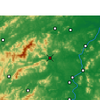Nearby Forecast Locations - An-fu - Mapa
