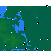 Nearby Forecast Locations - Kao-jou - Mapa