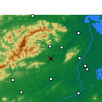 Nearby Forecast Locations - Feng-sin - Mapa