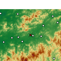 Nearby Forecast Locations - Šang-žao - Mapa