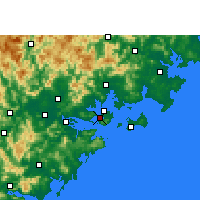 Nearby Forecast Locations - Sia-men - Mapa