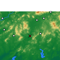 Nearby Forecast Locations - Bobai - Mapa