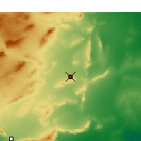 Nearby Forecast Locations - Sídí Bú Zíd - Mapa