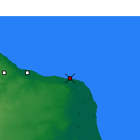 Nearby Forecast Locations - Misuráta - Mapa