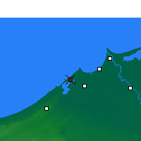 Nearby Forecast Locations - Alexandrie - Mapa