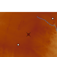 Nearby Forecast Locations - Chivhu - Mapa
