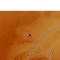 Nearby Forecast Locations - Seretse - Mapa