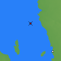 Nearby Forecast Locations - George Island - Mapa