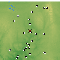 Nearby Forecast Locations - Dayton - Mapa
