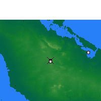 Nearby Forecast Locations - Camagüey - Mapa