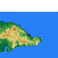 Nearby Forecast Locations - Baracoa - Mapa