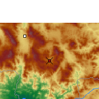 Nearby Forecast Locations - Tegucigalpa - Mapa