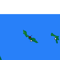 Nearby Forecast Locations - Curaçao - Mapa