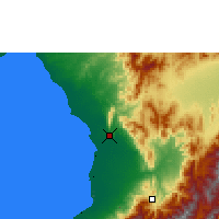 Nearby Forecast Locations - Mene Grande (Letiště) - Mapa