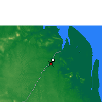 Nearby Forecast Locations - Oiapoque - Mapa