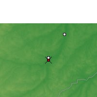 Nearby Forecast Locations - Rio Branco - Mapa