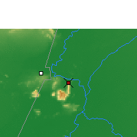Nearby Forecast Locations - Corumbá - Mapa