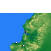 Nearby Forecast Locations - Bahía de Caráquez - Mapa